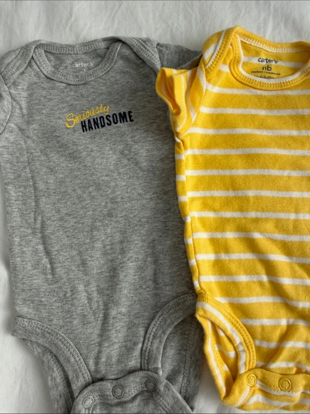 Carter's Baby One-Piece Bodysuit Set - baby boy size newborn
